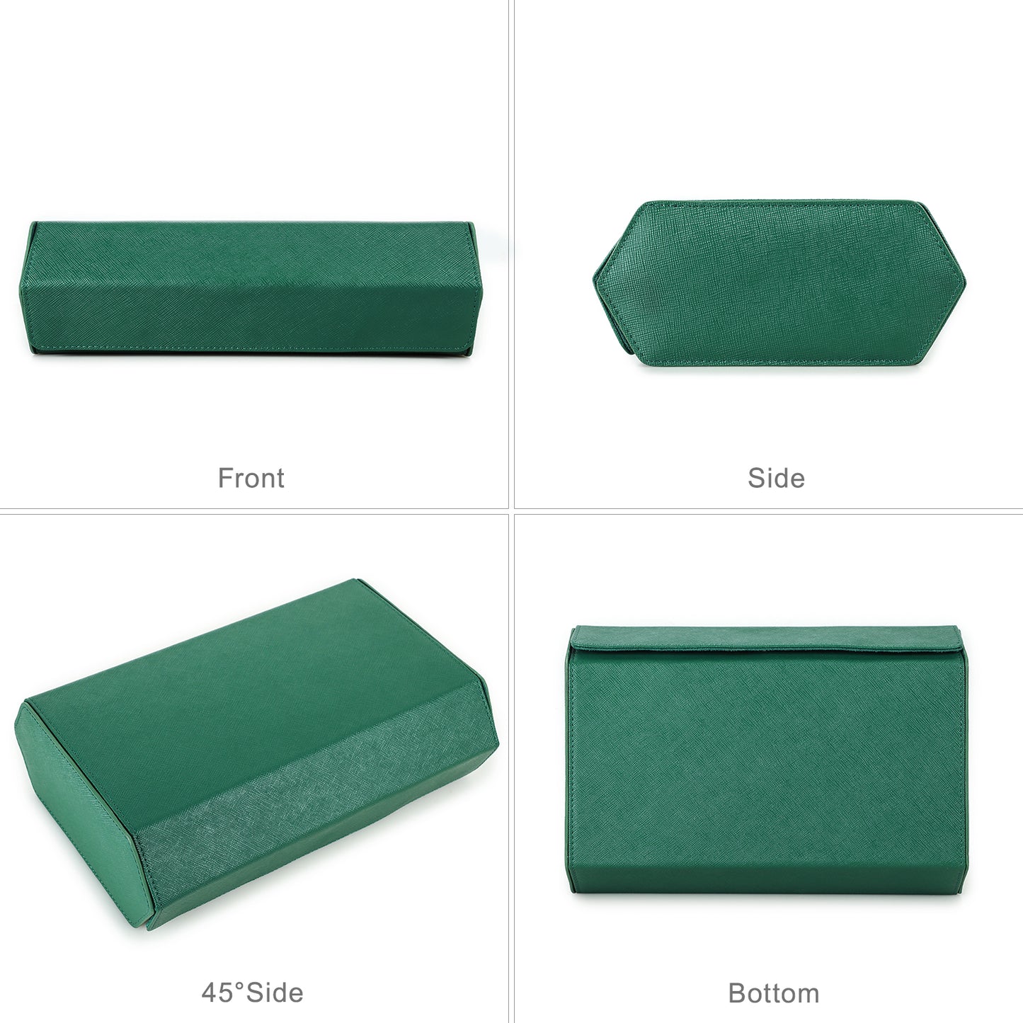 CONTACTS FAMILY Genuine Leather Watch Cases for Rolex 6/8 Slots Men Watch Box Jewelry Collection Storage Women Watches Saffiano Leather Watch Bags
