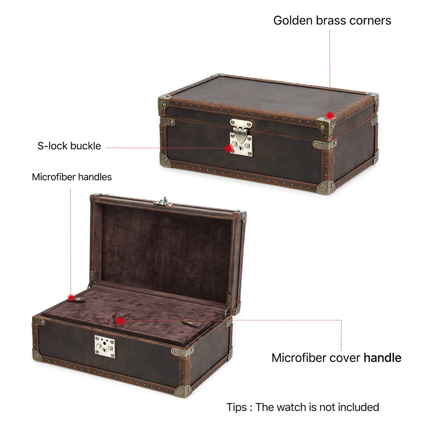 Luxury 5/6/8/10 Slot Watch Collection Case