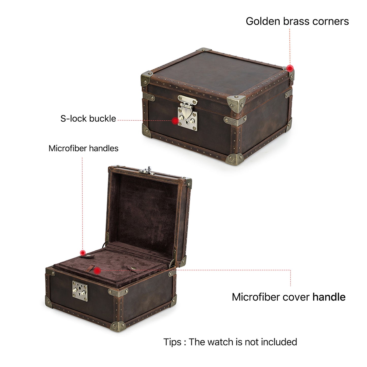 Luxury 5/6/8/10 Slot Watch Collection Case