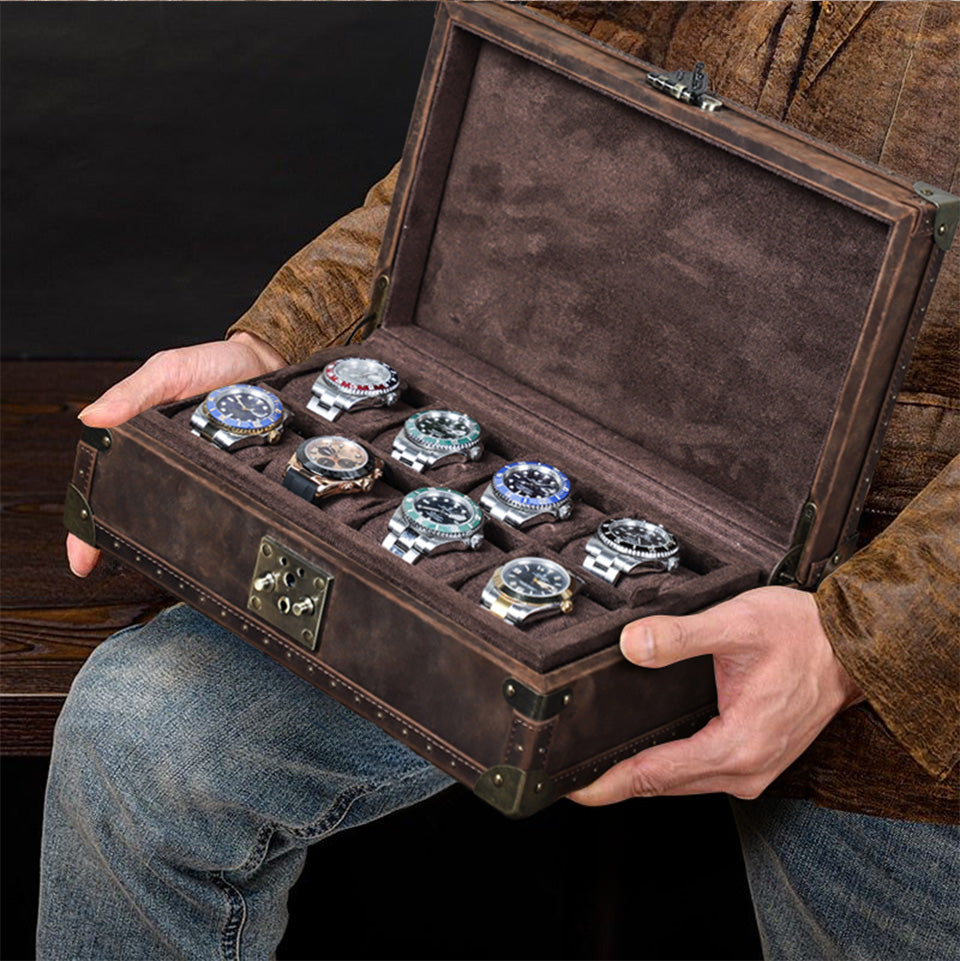 Luxury 5/6/8/10 Slot Watch Collection Case