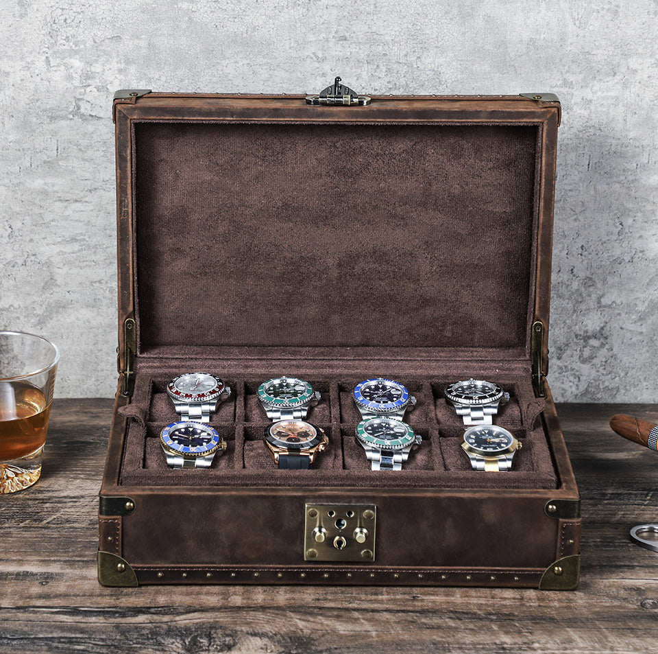Luxury 5/6/8/10 Slot Watch Collection Case