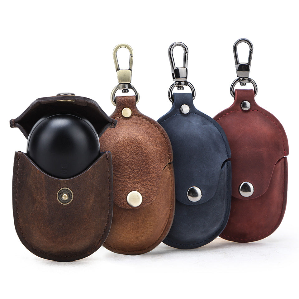 Leather case for online galaxy buds