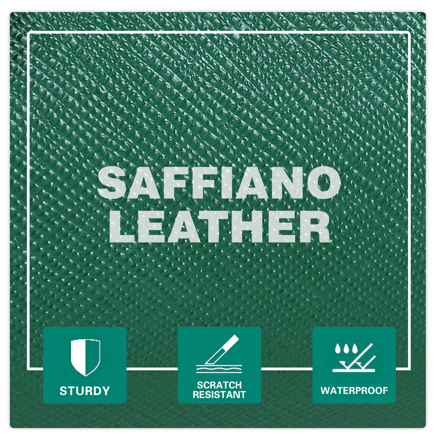 CONTACTS FAMILY Saffiano Leather Hexagon 2/3/4 Slots Watch Cases