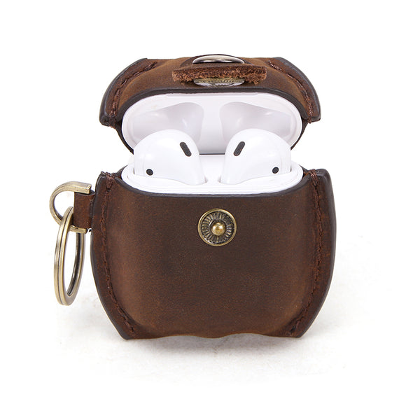 Hasp Leather Case for Apple AirPods