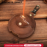 Genuine Leather Protective Case for HUAWEI Freebuds 3 Custom Name Engraving