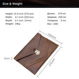Quality Nubuck Leather Case Pouch for iPad 10.5 Pro