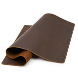solid color pure leather tablemat